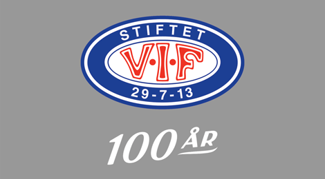 Vignett Jubileum VIF-logo 100 år