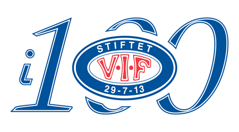 Vignett Jubileum VIF-logo i 100