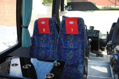 Våre private busser har utmerkede fasaliteter!